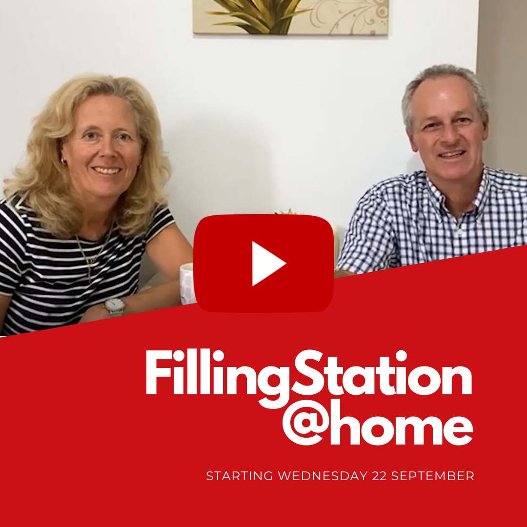 Jo and Richard invite you to FillingStation@home